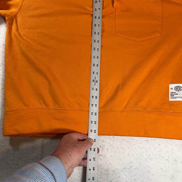 BDG Urban Outfitter 1/4 Zip Polo Men's S Long Sleeve Fleece Spread Collar Pocket - Picture 10 of 12